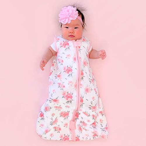 Mama Cheetah Baby Sleep Sack 2.5 TOG, Winter Baby Sleeping Bag with 2-Way Zipper, Organic Cotton Swaddle Transition Wearable Blanket for Boy Girl Infant Toddler, 6-12 Months, 1-Pack