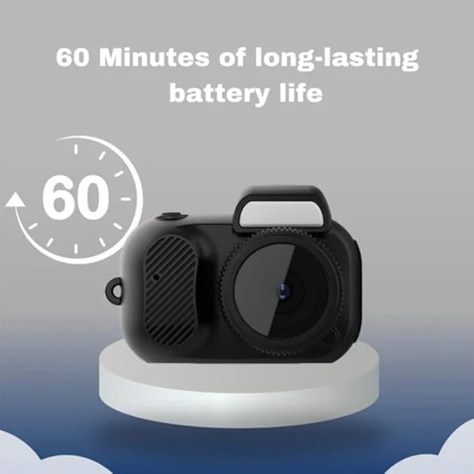 Keychain Camera, World's Smallest 1080P Hd Mini Camera llavero,Keychain Photo/Video Camera, Retro Portable Mini,100 Mins Battery Life, for Students, Kids (No Memory Card)