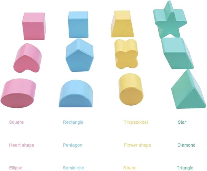 Shape Sorter Toddler Toy Classic Wooden Toy for Baby Boys & Girls Learning Educational Color Sorting Cube Toys for Kids