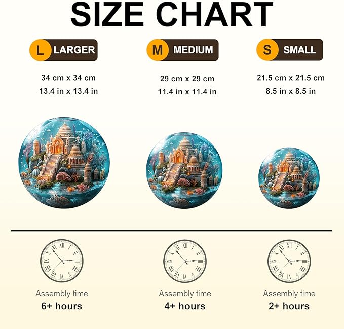 Jigfoxy Wooden Puzzles for Adults, Indian Temple Sanctua Wood Puzzles Adult, Unique Animal Shape Wooden Jigsaw Puzzles for Adults, Birthday Gifts for Puzzle Lovers, Family, Friend (S-8.5*8.5in-100pcs)