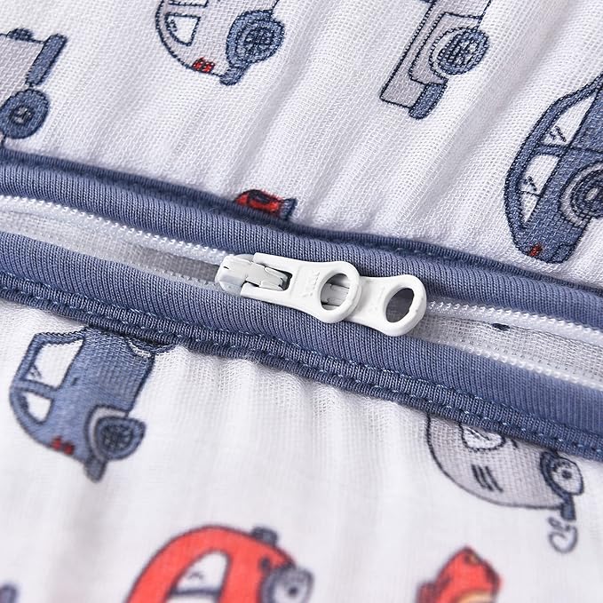 Toddler Sleep Sack, 70% Rayon from Bamboo and 30% Cotton Baby Wearable Blanket Winter 2.5 TOG Sleeping Sacks Warm Car(2-4T)