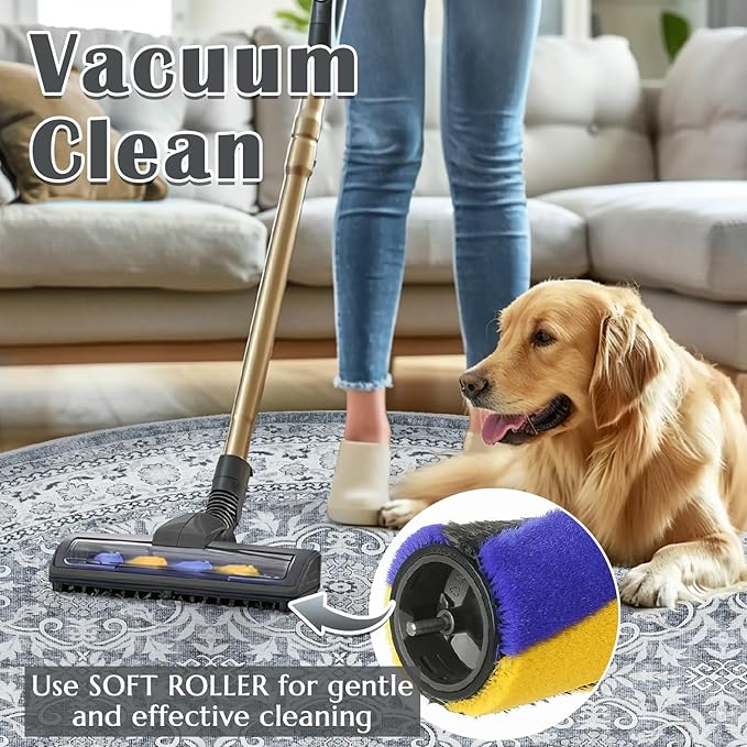 jinchan Round Rug 4ft Washable Circle Soft Rug - Low Pile Vintage 4'Round Indoor Grey Floral Print Stain Resistant Boho Carpet Ultra-Thin Non-Slip for Entryway Nursery Bedroom Dining Room Kitchen