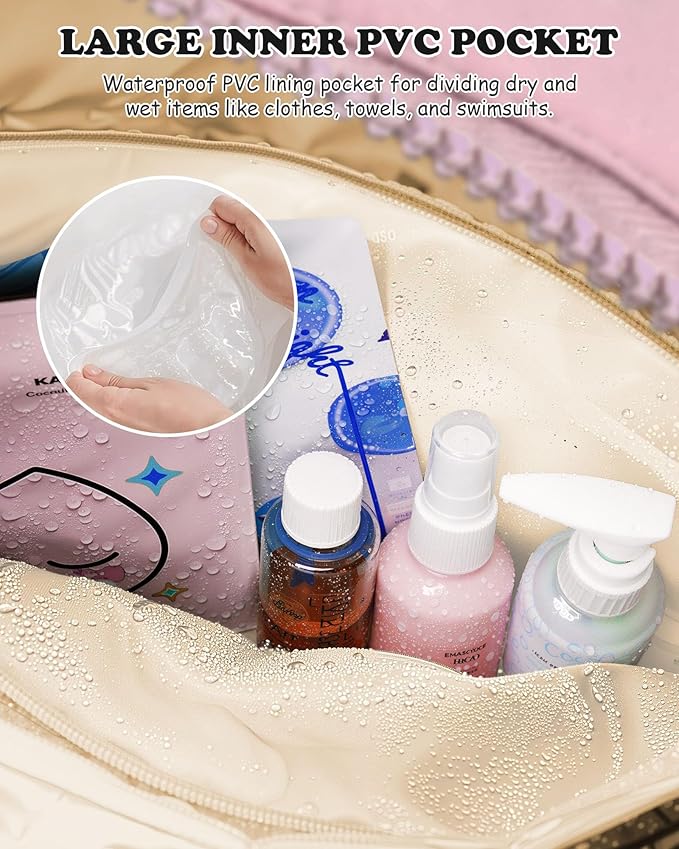 Gifts for Daughter, Duffle Bag for Travel, Weekender Bags for Women,Initial Overnight Bag with Wet Pocket,Lightweight Travel Bags Personalized Gym Tote with Makeup Pouch