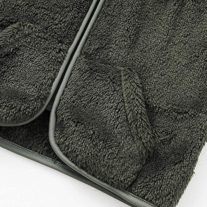 Baby Boys Girls Fleece Vest Zip Up Cute Bear Jackets Fuzzy Fall Winter Warm Clothes Newborn Outwear for Toddler Infant