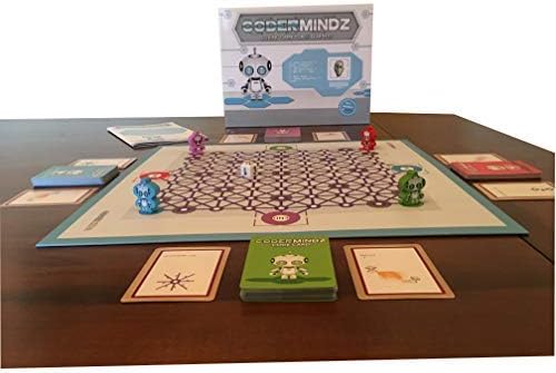 Game for AI Learners! NBC Featured: First Ever Board Game for Boys and Girls Age 6+. Teaches Artificial Intelligence and Computer Programming Through Fun Robot and Neural Adventure!