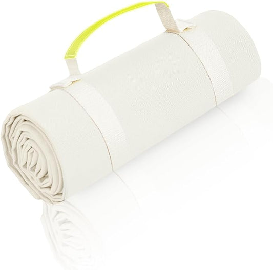 4’9” x 3’3” Compact Minimalist Water Resistant Canvas Mat,Kids/Single Use,Lightweight for Outdoor,Picnic,Beach