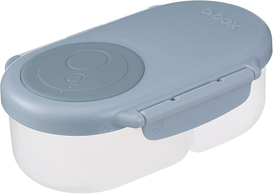b.box Snack Containers for Kids, Toddler Snack Box Container, Reusable Small Bento Box for Lunch, School & Travel, Leak Proof, BPA free, Dishwasher Safe, Ages 4 months+ (Chill Out, 12oz capacity)