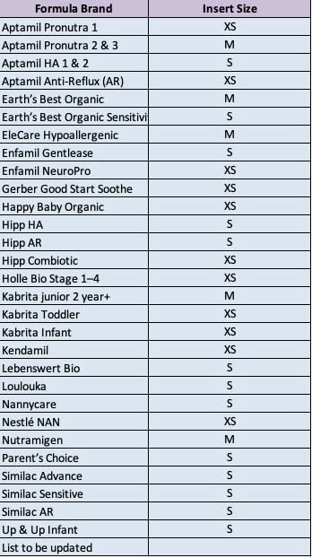 Formula Dispenser - Replaces Hand Scooping - Add Desired Amount with a Few clicks - Baby Formula Container to go - 10ounces Baby Milk Powder Storage - for Home & Travel