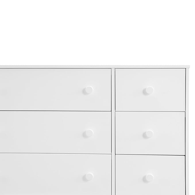 GAP babyGap Legacy 6 Drawer Dresser with Interlocking Drawers - Greenguard Gold Certified, Bianca White
