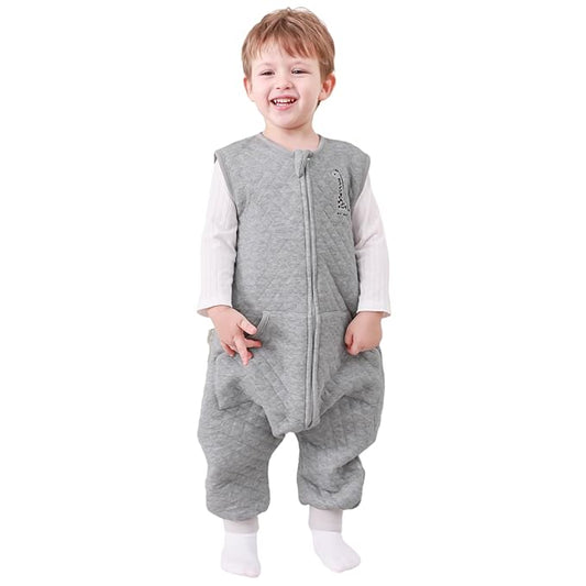 HOMEAL Toddler Sleep Sacks, 2t & 3t, 1.0 TOG Baby Sleep Sack with Legs - Wearable Blankets for Kids