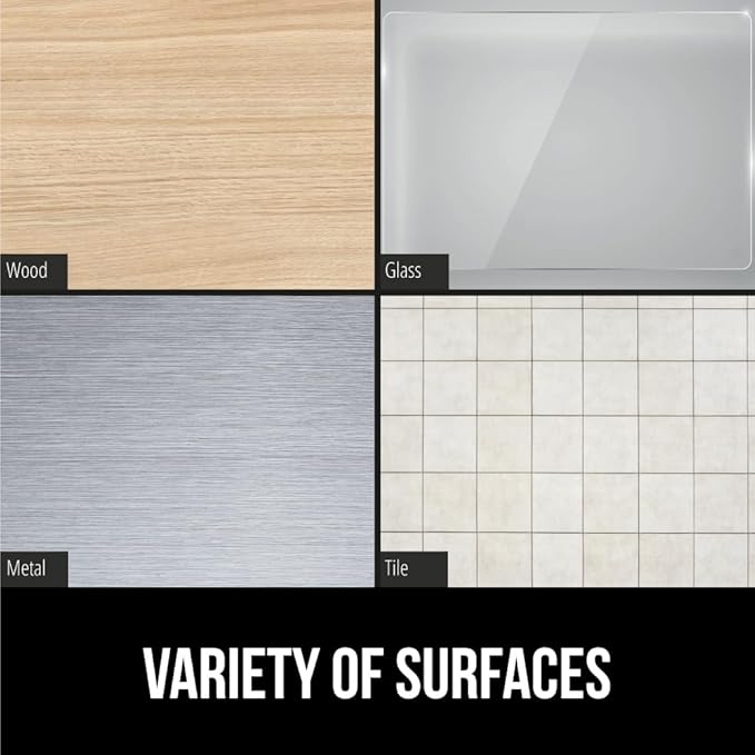 GORILLA GRIP Baby Proof Corners and Edges for Furniture, Kid Proofing Adhesive Table Corner Protectors, Heavy Duty Soft Rubber Foam Protection, Includes 8 Protective Safety Guards, 18 Feet, Off White