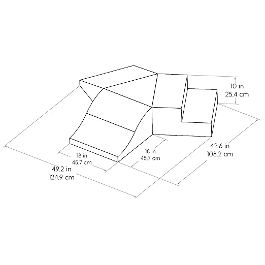 Factory Direct Partners 13799-ET SoftScape Toddler Playtime Junction 360 Climber, Indoor Active Play Structure for Toddlers and Kids (4-Piece) - Earthtone