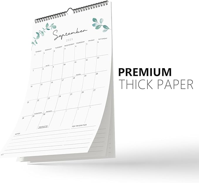 Jotsome Wall Calendar 2025-2026, Large Academic Monthly Calendar From July 2025 to December 2026 11"x17", Aesthetic Wall Decoration in Home and Office for Easy Organizing