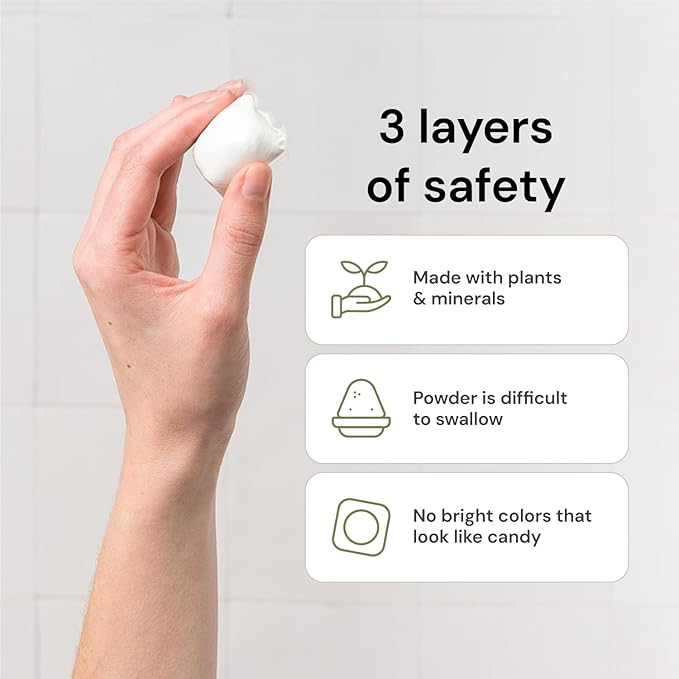 Grab Green Automatic Dishwashing Detergent Pods, 132 Count, Tangerine Lemongrass Scent, Plant and Mineral Based, Superior Cleaning, Powerful Grease Removal, Brilliant Shine