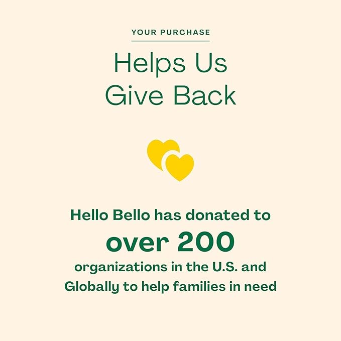 Hello Bello Mineral SPF 50 Face & Body Sunscreen Stick, Water Resistant and Reef Friendly Roll On Sun Protection, 1oz