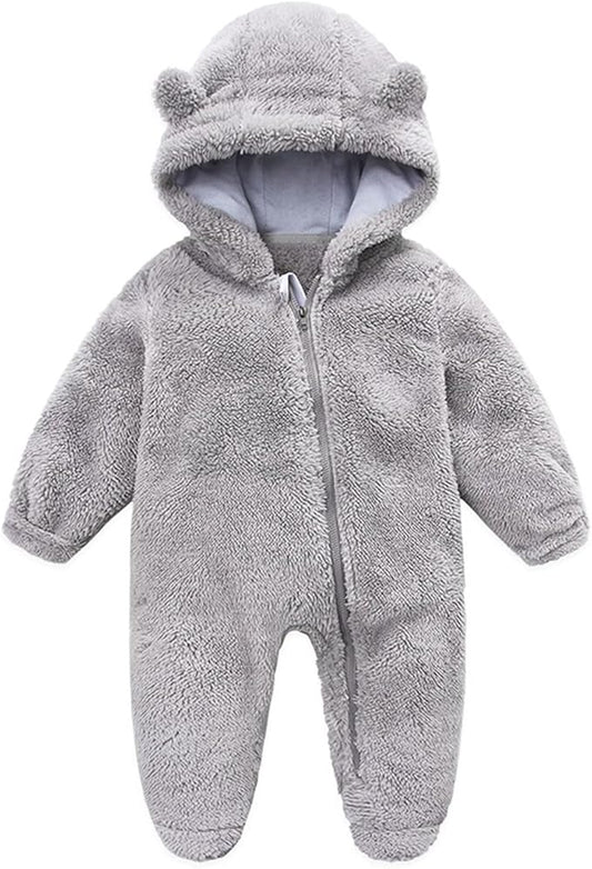 Baby Boy Girl Snowsuit Winter Warm Clothes Coat Infant Jumpsuit Toddler Outfit