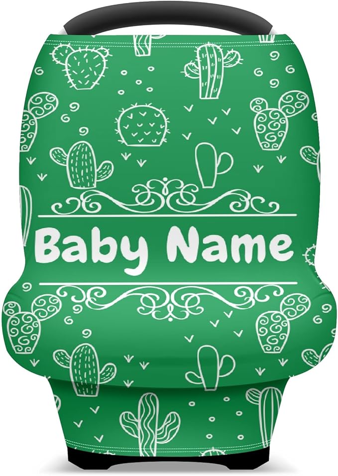 Baby Car Seat Stroller Cover Nursing Cover New Mom Breastfeeding Scarf Soft Stretchy Infant Carrier Cover Car Canopy Coverage