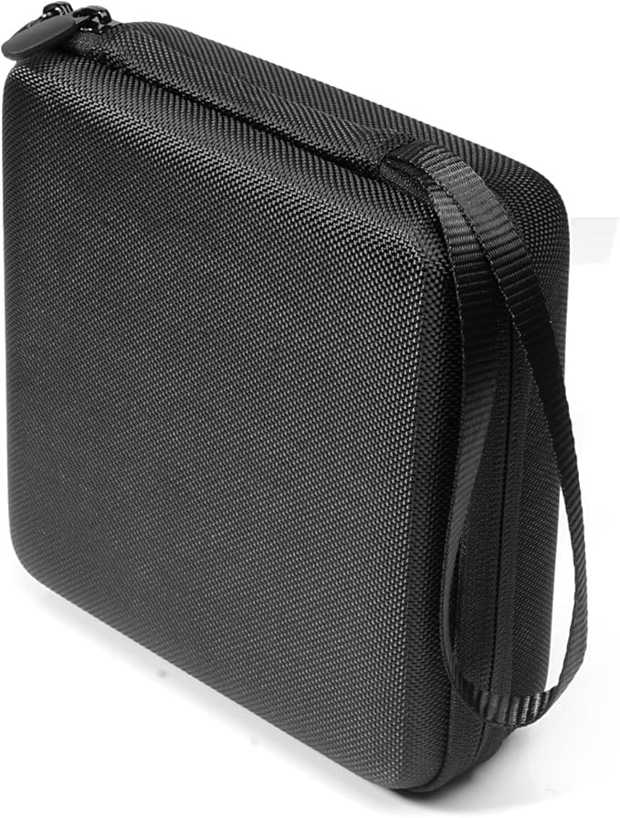 Alltravel White Noise Machine Case for Yostyle Sleep Sound Therapy Machine, White Noise Machine, Tailor Made with Good Shape Matching, Mesh Pocket for Cabel, Detachable Wrist Strap