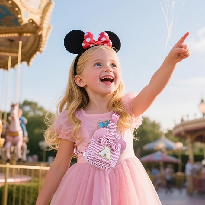 Gifts for Girls Kids, Initial Pink Small Crossbody Bag Sling Bag for Girl Kid Gift for Sister Daughter Birthday Letter Sling Bags for Girls Kids Birthday Gifts (Pink N)