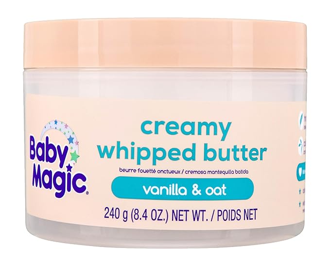Baby Magic Creamy Whipped Butter Vanilla Oat, 8.4 oz