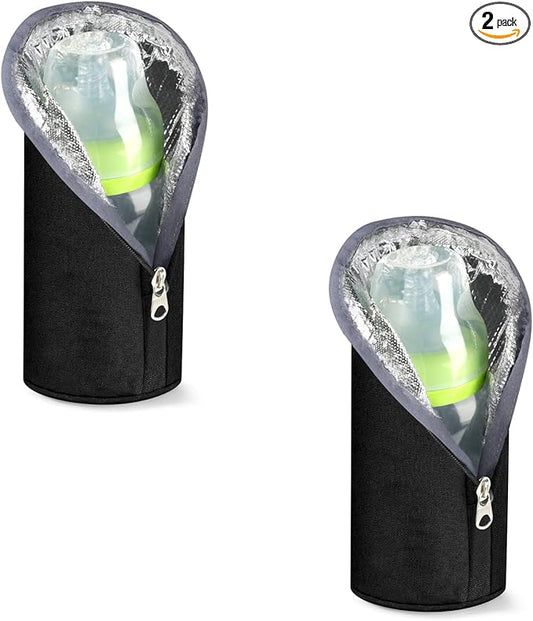 Accmor Baby Bottle Cooler Tote Bags, Insulated Breastmilk Cooler Bag, Nursing Bottle Warmer Bag for Nursing Mom Daycare Travel