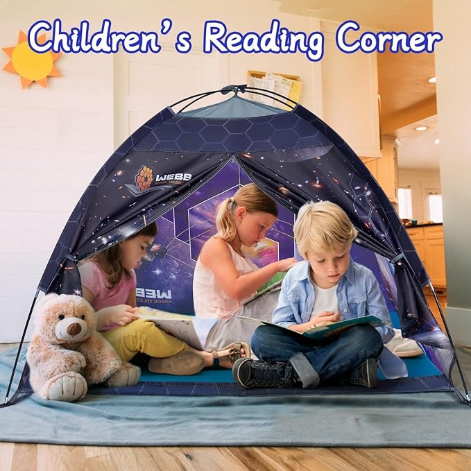James Webb Space Telescope Kids Play Tent Indoor & Outdoor for Boys and Girls(61" x 61" x 45")