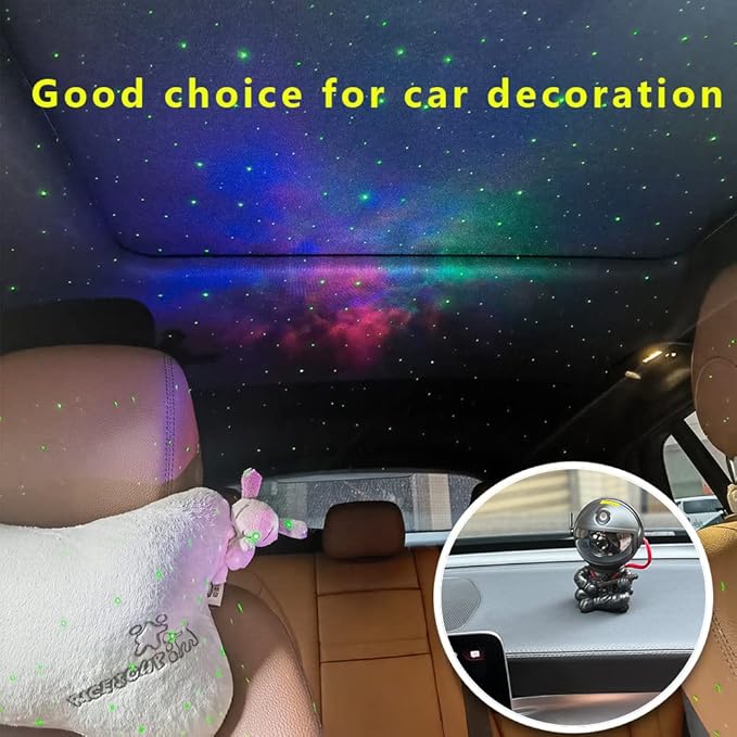 Galaxy Projector, Astronaut Star Projector, Kids Night Light for Bedroom, Adult Playroom,Ceiling, Room Decoration