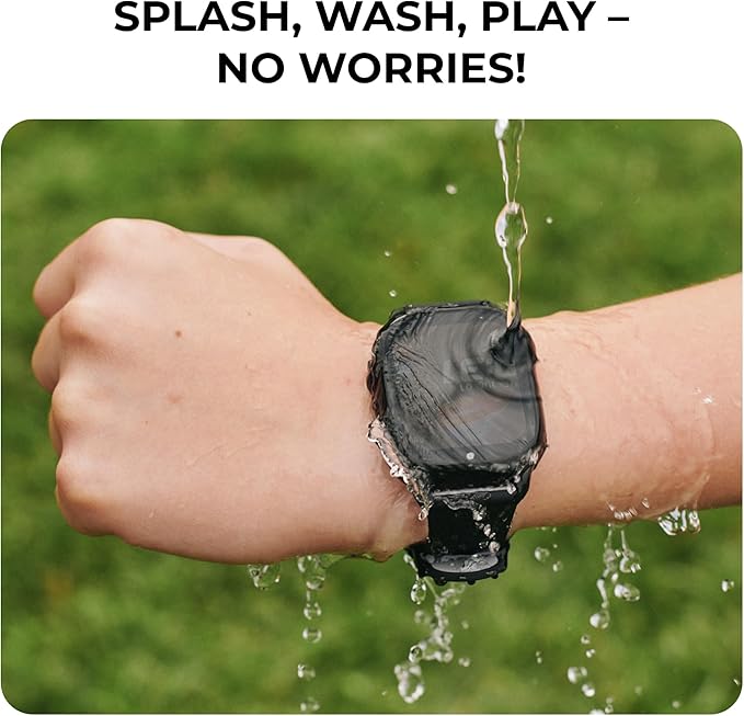 PlayZoom 4 Kids Smartwatch, Educational Tech Toy – 25+ Games, Selfie Camera, Audiobooks, Step Tracker, Water‑Resistant, Parental Controls, Long Battery, Ages 4‑12, Pink Donuts