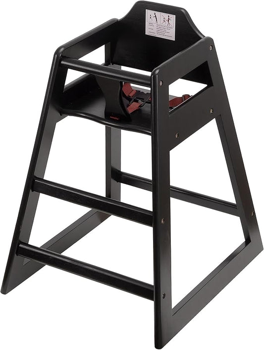 Baby Highchairs, Durable Dining Feeding Chair with Steps, High Chairs for Babies and Toddlers, Seating Ready-to-Assemble Restaurant Wood High Chair, Wooden High Chair (Highchair/Booster/Chair)