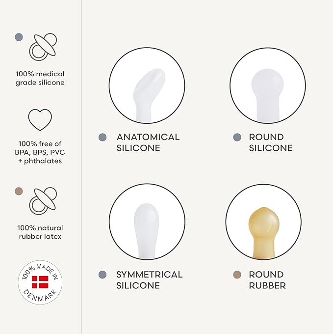 FRIGG Daisy Silicone 2-Pack Cream/Poppy - Size 2