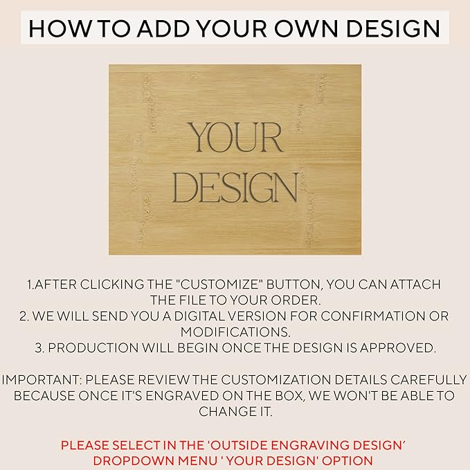 Graduation Keepsake Box 2025 - Personalized Graduation Gifts for Him Her, Custom Engraved High School Keepsake Organizer Boys Girls, School Years Memory Box, Card Cap and Gown Storage Congrats Grad