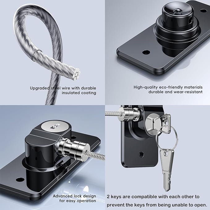 4 Pack Refrigerator Door Lock with Adhesive, No Tools Required, Child Proof Fridge Door Lock for Kids and Pets, Self Adhesive Latch for Freezer, Cabinets, Drawers, Windows (Patent)