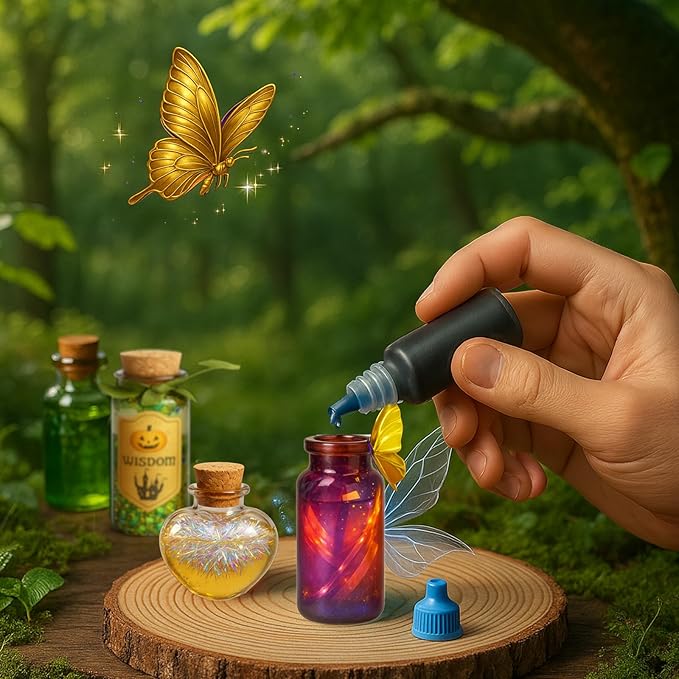 AMIZEY Fairy Potion Kit for Kids with Magic Growing Tree-20 Bottles- Gifts for Girls - 6 7 8 9 10 11 12 Year Old Girl Gifts