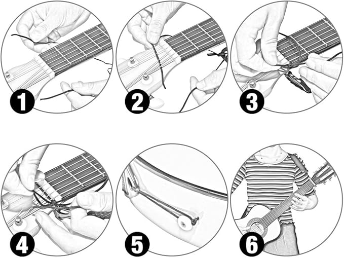 ADM Beginner Acoustic Classical Guitar 30 Inch Nylon Strings Wooden Guitar Bundle Kit for Kid Boy Girl Student Youth Guitarra Online Lessons with Gig Bag, Strap, Tuner, Extra Strings, Picks,Blue