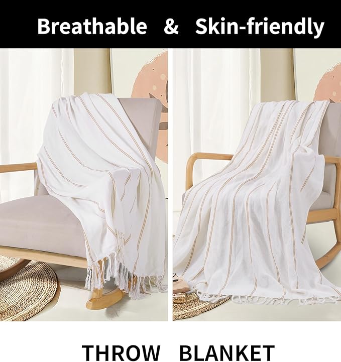 Giant Cotton Turkish Beach Towel Picnic Outdoor Blanket Women Men Birthday Beach Gift Car Travel Essentials Road Trip Summer Vacation Things Outside Items Roadtrip Camping Gear Rv Must Haves