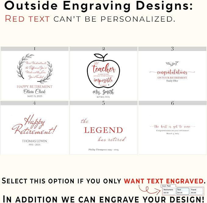 Happy Retirement Box for Memories - Never Underestimate the Difference You Made Retirement Gift for Teacher, Engraved Keepsake Box, A Truly Great Teacher Farewell Gift, Memory Chest, 11 x 8 x 4.75 in