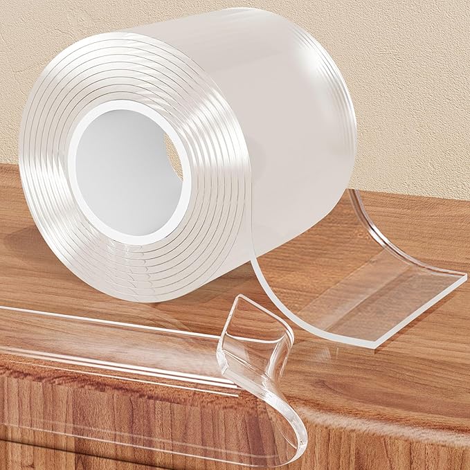 2.6 in x 13.12 FT,Clear Soft Corner Protectors for Furniture Strip,Sharp Edge & Table Bumper,Window Edge,Wall Protector, Soft Corner Guards Safe for Proof,Table Corner Protectors in Family