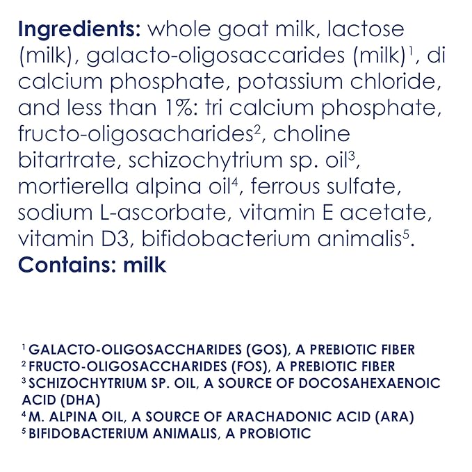 Kabrita Goat Milk Toddler Nutrition, 12-24 Months - Easy to Digest, Contains Vitamin D, Calcium, Iron, DHA, Non-GMO - Gentle on Sensitive Tummies - Supports Gut Health & Sleep - 28oz (Pack of 6)