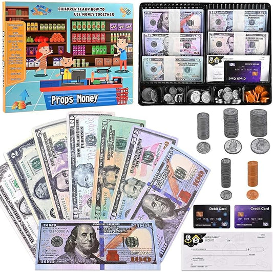 GOLDGE 333-Piece Math Set for Kids 3-8: Number Learning Toys Develop Early Math Skills, Preschool Games for Boys & Girls, Multicolored Educational Toy Kit (Second Edition-333PCS)