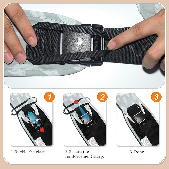 Baby Carrier Newborn to Toddler-Adjustable Baby Sling Carrier,Toddler Carrier for 25-60lbs,Comfortable Baby Sling for Hands-Free Carrying (Ash Feather)