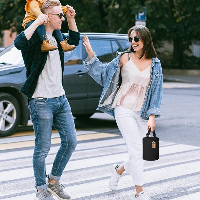 Accmor Breastmilk Cooler Bag, Insulated Baby Bottle Cooler Tote Bags for Nursing Mom Daycare