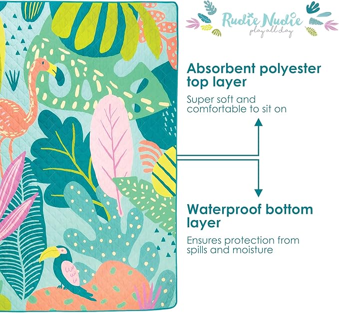 Jumbo Picnic Rug, Premium Large Picnic Mat, 6'7" x 6'7", Outdoor Waterproof Picnic Blanket Beach Mat, Foldable & Waterproof, Picnic Blankets Ideal for Beach & Park, Outdoor Blanket