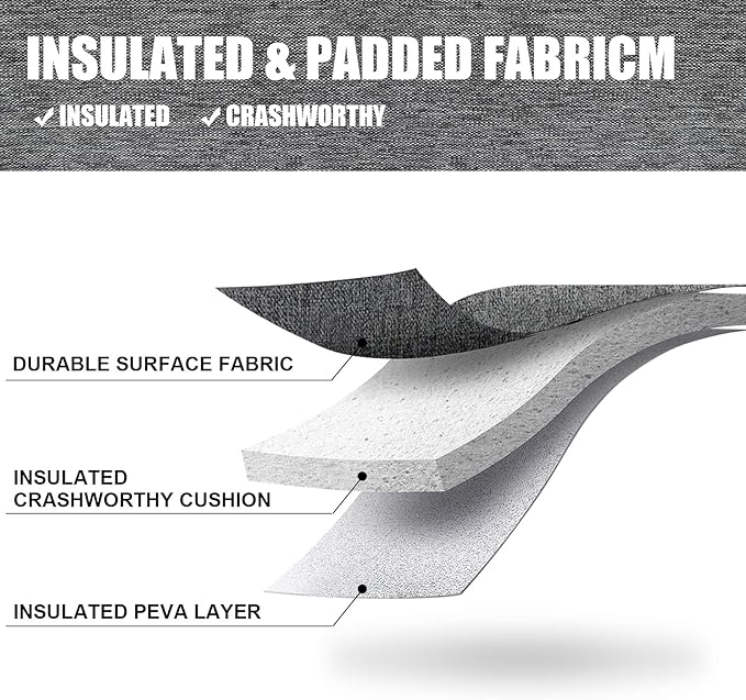 3 Bottle Insulated Wine Tote Carrier Bag, Portable Travel Padded Wine Cooler - Corkscrew Opener, Handle and Adjustable Shoulder Strap, Wine Lover Travel Picnic Party Wedding Wine Tote Grey