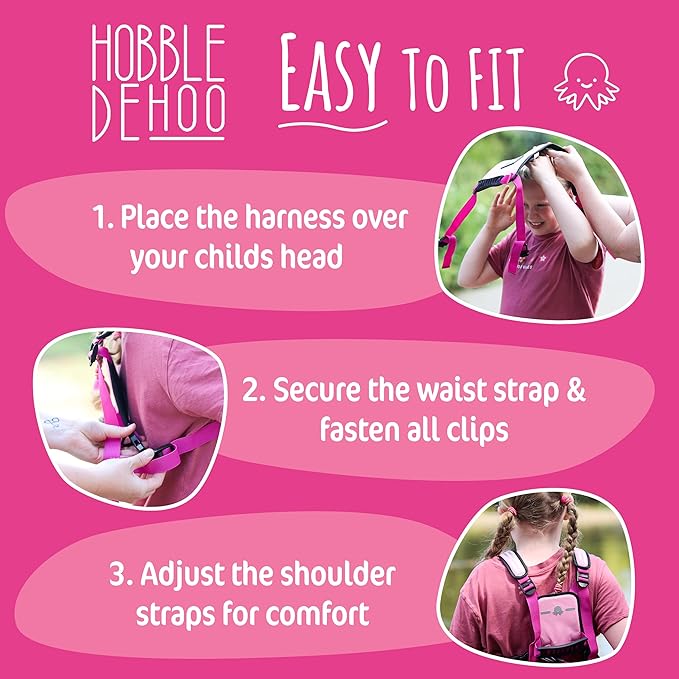 Hobbledehoo XL Child Harness, For Kids & Teenagers Aged 7+, Supporting Special Needs, Including Autism Safety Awareness