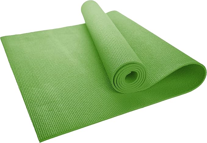 Hello Fit 10-Pack Yoga Mat, 68" x 24" Non Slip Exercise Mat, 4mm Thick Gym Mat for Fitness and Stretching, Bulk Non Toxic Yoga Mats for Schools and Studios