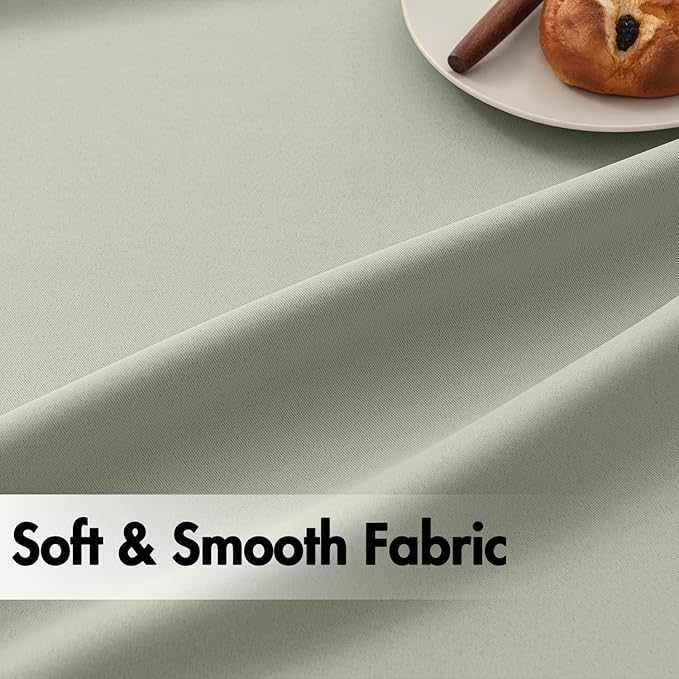 ANRODUO Sage Green Blackout Curtains 84 Inches Long Thermal Insulated Window Treatment Panels Back Tab Rod Pocket Room Darkening Green Drapes for Bedroom Living Room