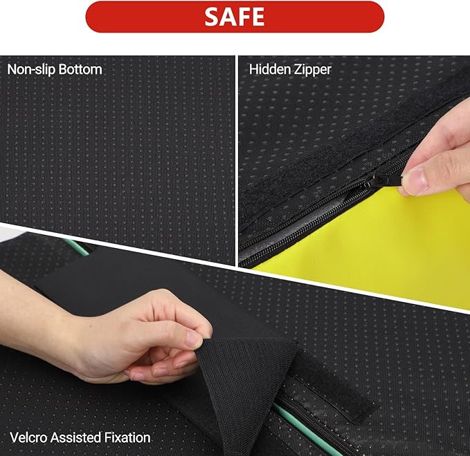 4-Piece Soft PU Leather Toddlers Climbing Toys, Baby Foam Climbing Blocks for Babies Toddlers, Waterproof Foam Play Gym Climber Structures for Toddler 3, Indoor Climb and Crawl Activity Play Set