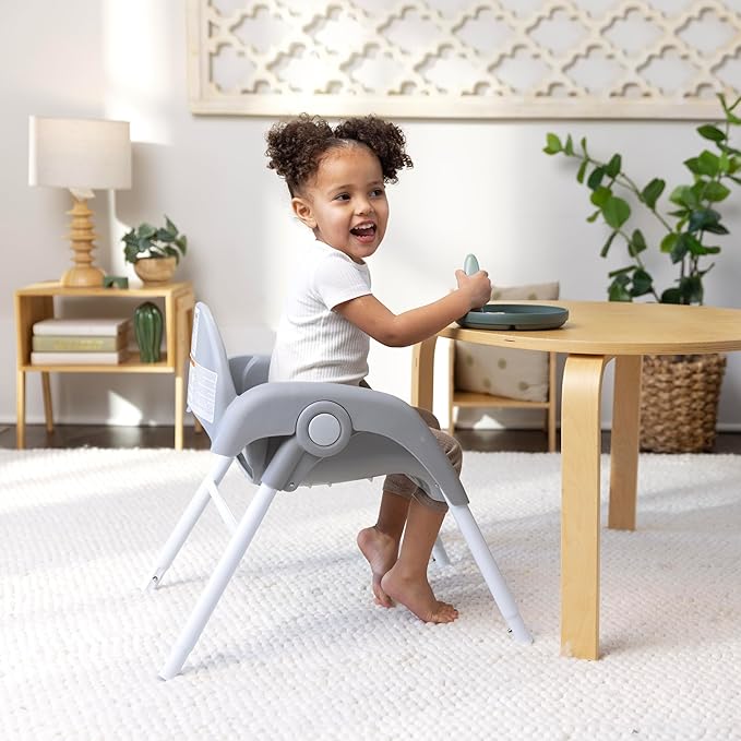 Ingenuity Trio Foldaway 6-in-1 Baby High Chair, 6 Ways to Use, Toddler Chair, Foldable Legs, 6M-5Y