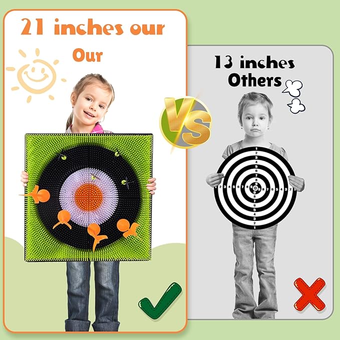 Axe Throwing Game for Backyard,Plastic Axe Throwing Game Set,Ax Throwing Game Set for Adults,Contains Foldable Axe Throwing Board,Axes,Bows and Arrows and 3 Types of Darts for Family Games