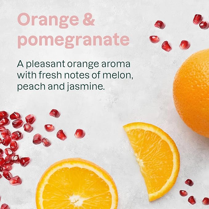 ATTITUDE 2-in-1 Shampoo and Body Wash for Baby, EWG Verified, Dermatologically Tested, Vegan, Orange and Pomegranate, 16 Fl Oz (Pack of 3)